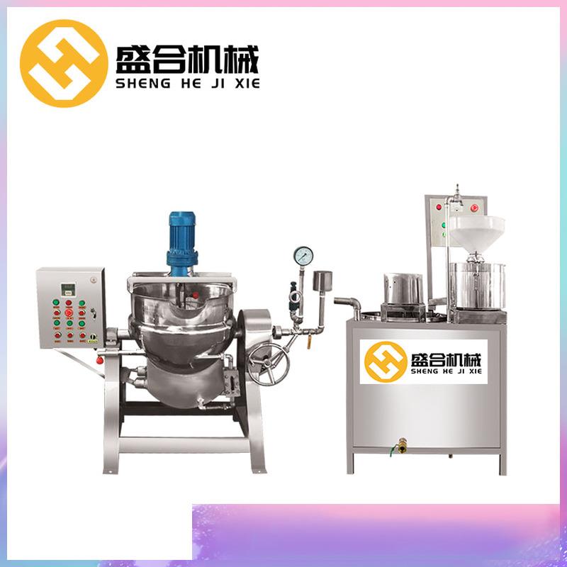 豆腐机新款全自动浆渣自动分离豆腐机盛合豆制品成套设备