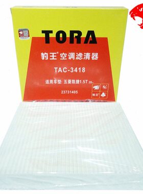 豹王3418适配宝骏RS5 RC5 RM5 RC6 Valli五菱凯捷 星辰空调滤芯格