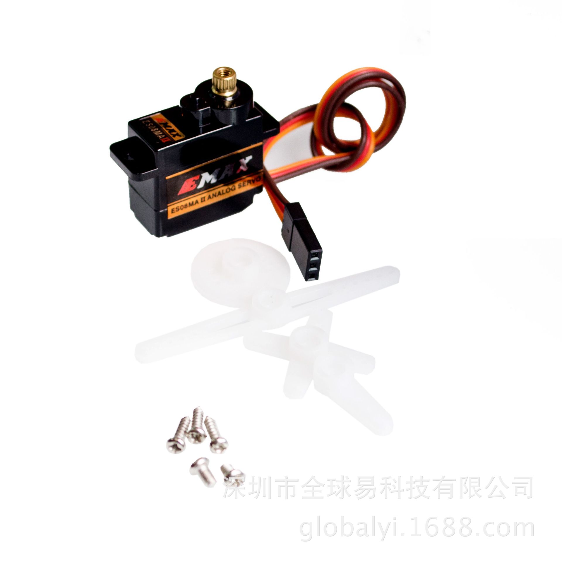 ES08MA II 12g/ 1.8kg/10sec 金属齿微型舵机/ES08MA