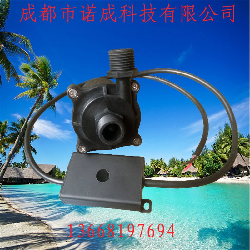 成都诺成12V9米静音增压工程小水泵蓄电池微型浇地灌溉循环射水机