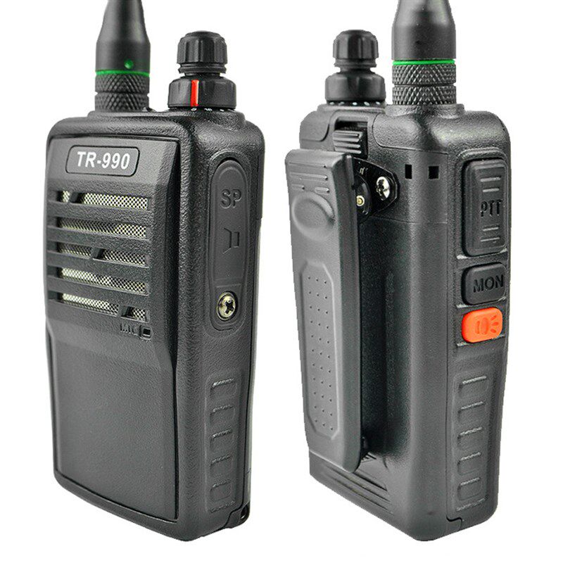 泉盛TR-990无线手持对讲机专业模拟迷你手台民用室内工地饭店通用