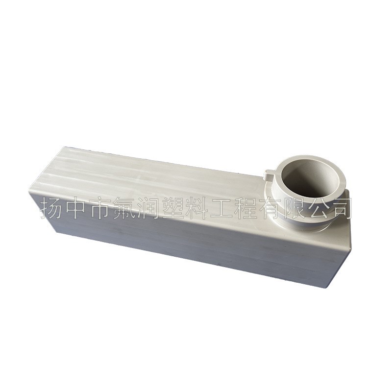 CNC车削精加工零件铁氟龙teflon注塑非标制品PEEK聚醚醚酮风道管