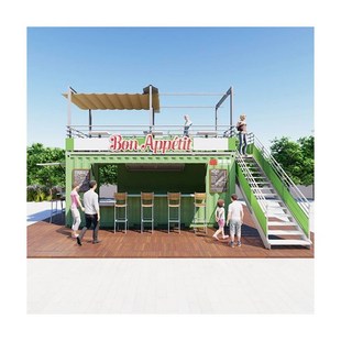 景区移动售卖亭 夜市商业街摆摊商铺集装箱 餐饮售卖亭便民服务站