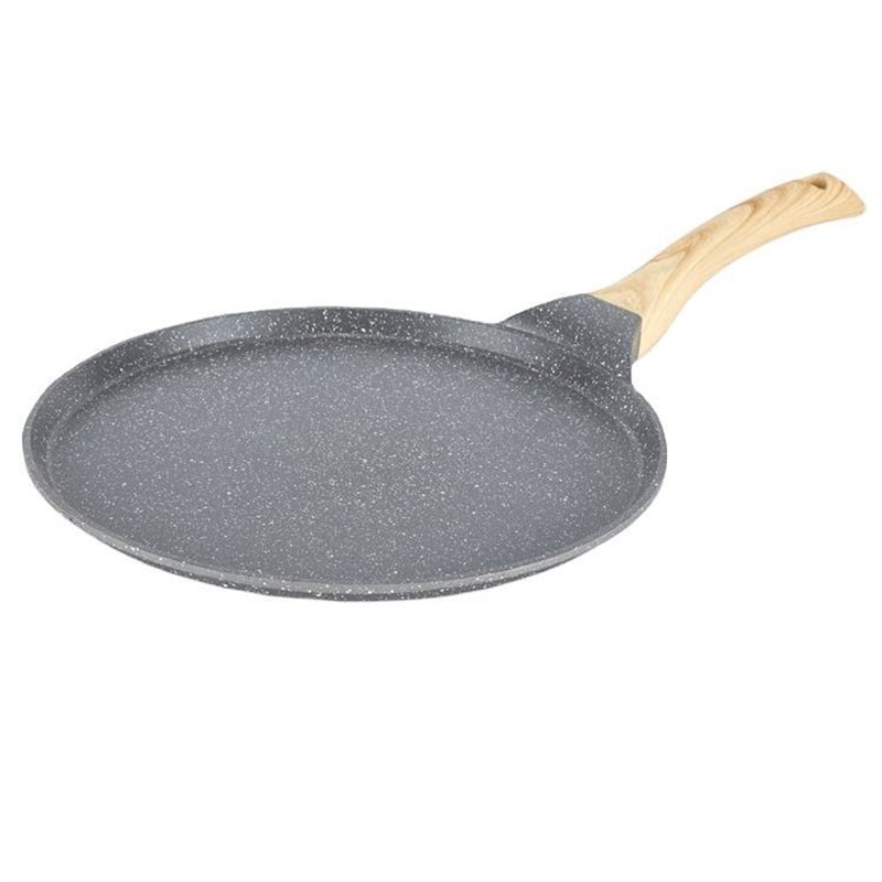 麦饭石压铸不粘千层饼披萨锅平底锅浅煎盘pizza pan