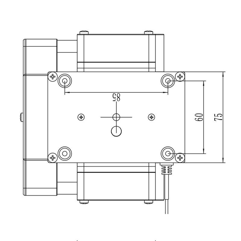厂家直销YL-450A-C 交流铝制气泵 大功率按摩椅扩香机稳定气泵