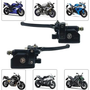 摩托车大龟王刹车上泵22mm 通用配件踏板摩托车 25mm制动系统改装