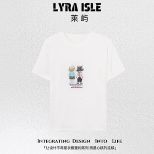貓貓短袖 LY52016 LYRA ISLE萊嶼 百搭休閑短袖 清倉狂歡 時尚