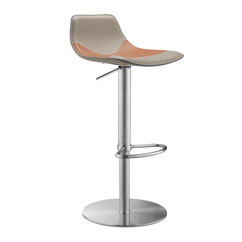 吧台椅椅子家用h升降吧椅酒吧高脚凳吧台凳旋转凳子现代简约岛台