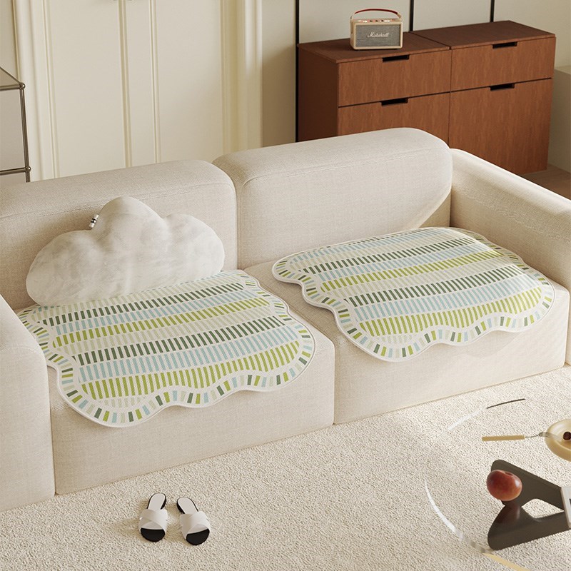 分体式沙发垫分片式2025年新款单人皮沙发坐垫一片V式沙发盖布防