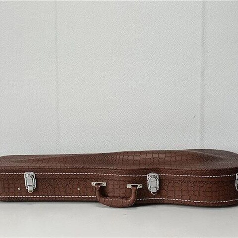 小提琴皮箱 琴盒木A胎 皮革外皮 金属锁扣