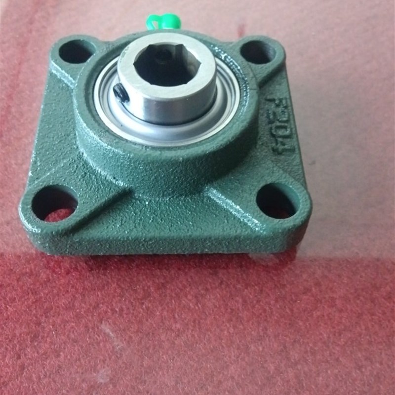 内六方外球面轴承UC204 205 206 207 208KPPBU带方形座铸钢轴承座