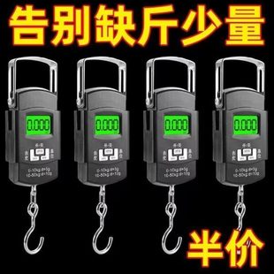 小型称重器钩 手提电子秤高精度精准电子称手提秤弹簧秤家用便携式