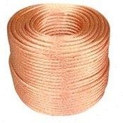 导本色铜T红色35 裸 带绞接地线 mm电35 J 铜圆平R方线线铜