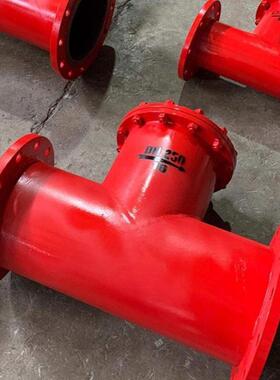 碳钢焊接大口径Y型/T型过滤器管道除污器管道直流法兰连接滤污器