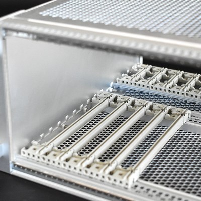 标准款3U插箱铝合金竖插箱 工控机箱 通讯电子CPCI插箱钣金加工