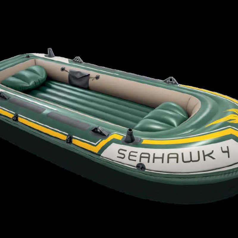 美国INTEX  68380 海鹰三人船组 充气船 皮划艇橡皮艇充气加厚