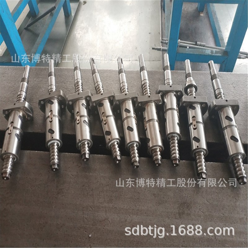 博特精工厂家直供 国产高强度双向定位滚柱丝杆 长度定位滚珠丝杠
