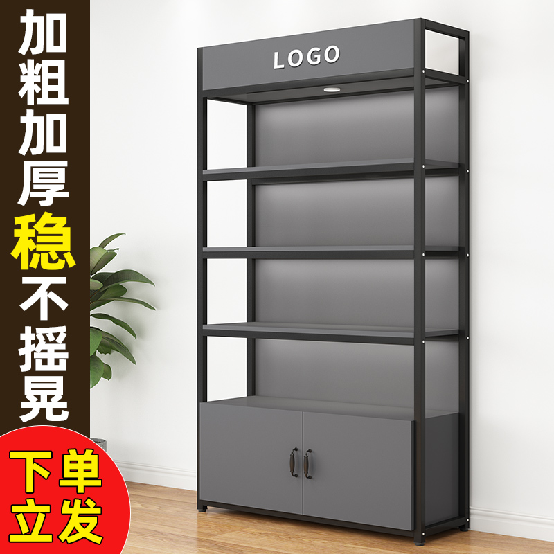 超市货架置物架手机配件展示架带挂钩多层L饰品架便利店产品展示