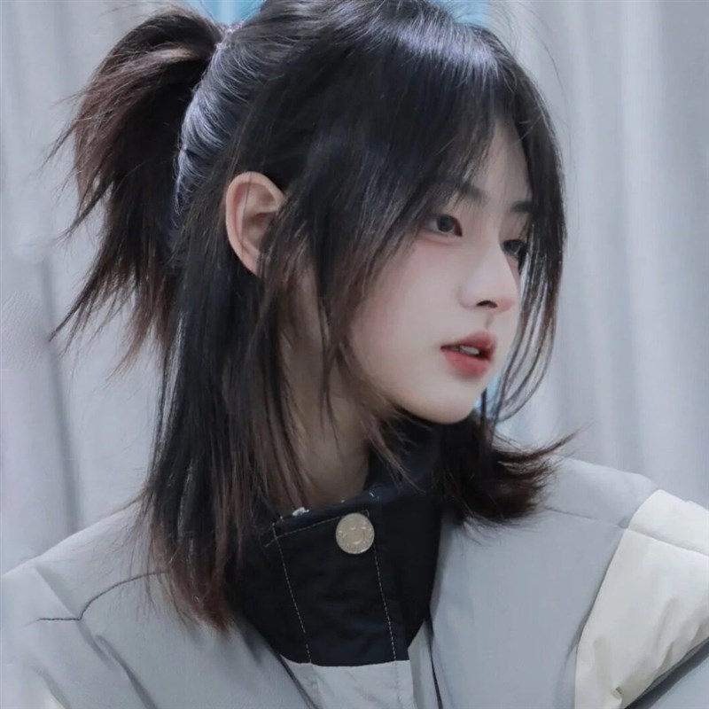 日系少年感狼尾短发假发男女生酷帅E气自然鲻鱼头可扎发型全头套