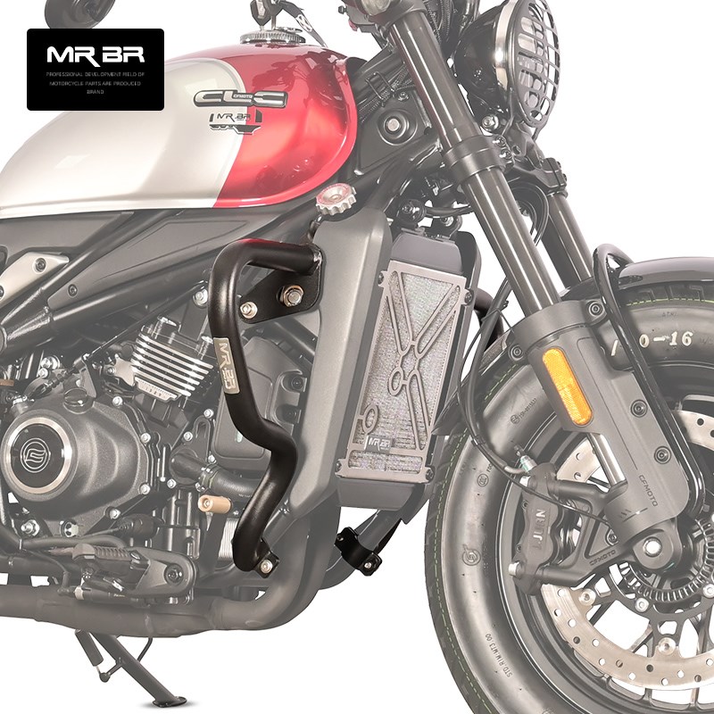 MRBR适配春风450CLC护杠改装防摔杠保险杠折叠靠背尾.架水箱护网