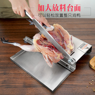 切肉机家用手动多功能冻肉药材切片D机商用鸡块切肉神器铡刀切肉