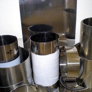 分条201不锈钢板薄片弹片0.1mm 钢皮 304不锈钢带 钢箔