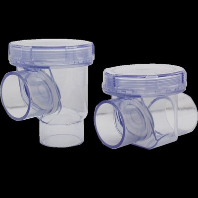 防反水止逆阀 厨房PVC排水管 透明止回阀 50 75 110 下水道逆止阀