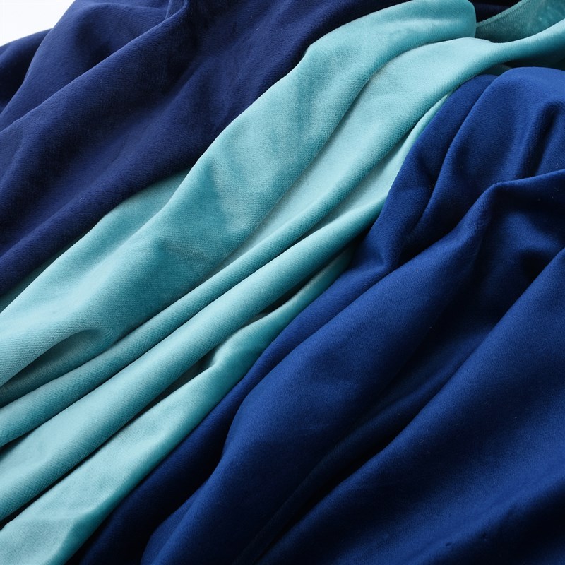 厂家现货供应荷兰绒A版 280G全涤沙发垫桌椅套抱枕窗帘丝绒布料