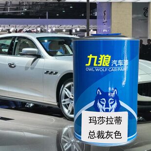 九狼玛莎油漆拉香槟金蒂总裁灰色金属黑炭黑汽车翻新修补喷烤漆