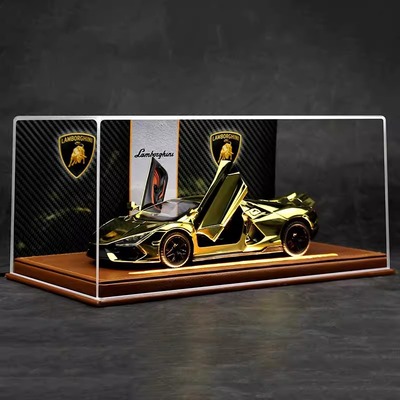 兰博基尼大牛电镀版超跑模型