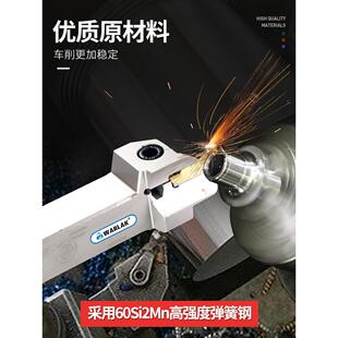 数控端面槽刀刀杆MGHH外径圆弧大切深双头切刀切断车刀机夹刀杆