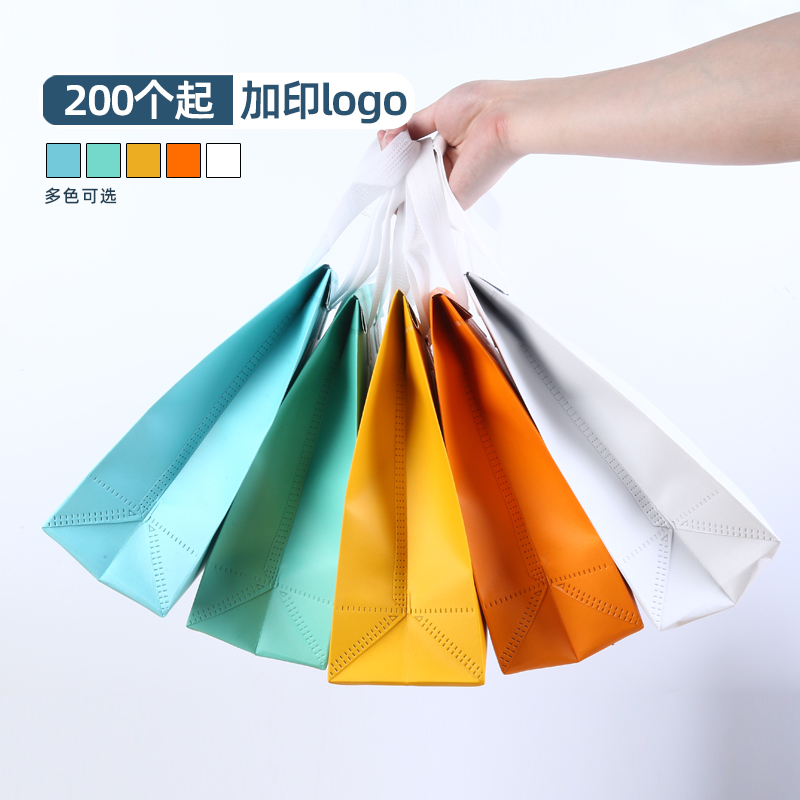 铝箔加厚保温手提袋定logo外卖无纺布覆膜防水隔热保冷自封