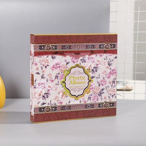 德源 复古相册6寸8寸600张插页式影集大容量影楼PP插袋纪念册