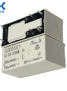 国兴功率继电器EZ-SH-124D 8P EZ-SH-1115AM全新6P1组转换16A负载