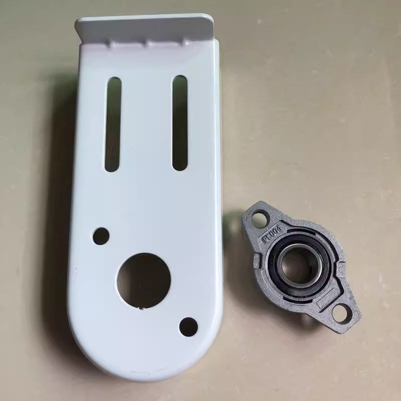 新款流水线配件输送机204钣金件4080用轴承座斜坡爬坡件整套全套