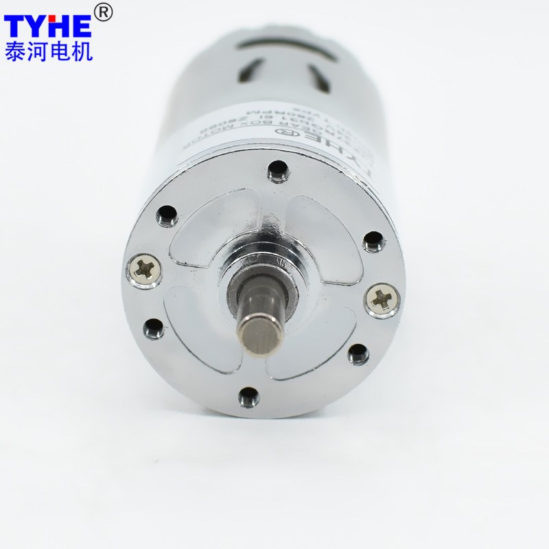 37mm 6V12V24V 微型直流减速电机545减速小马达直流电机