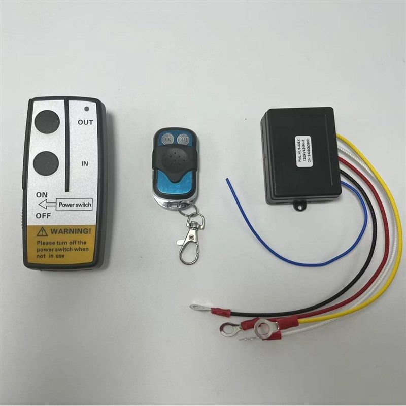厂家货源12V 24V汽车电动绞盘遥控器控制器无线开关越野绞盘遥控