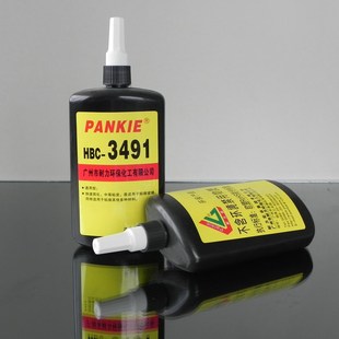 uv胶水 uv无影胶水 瞬干胶 供应 HBC 胶水 耐力佳 3491 无影胶