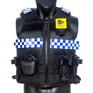 龙章御战术背心马甲透气耐磨防刺多功能软质黑色大小可调6094配件