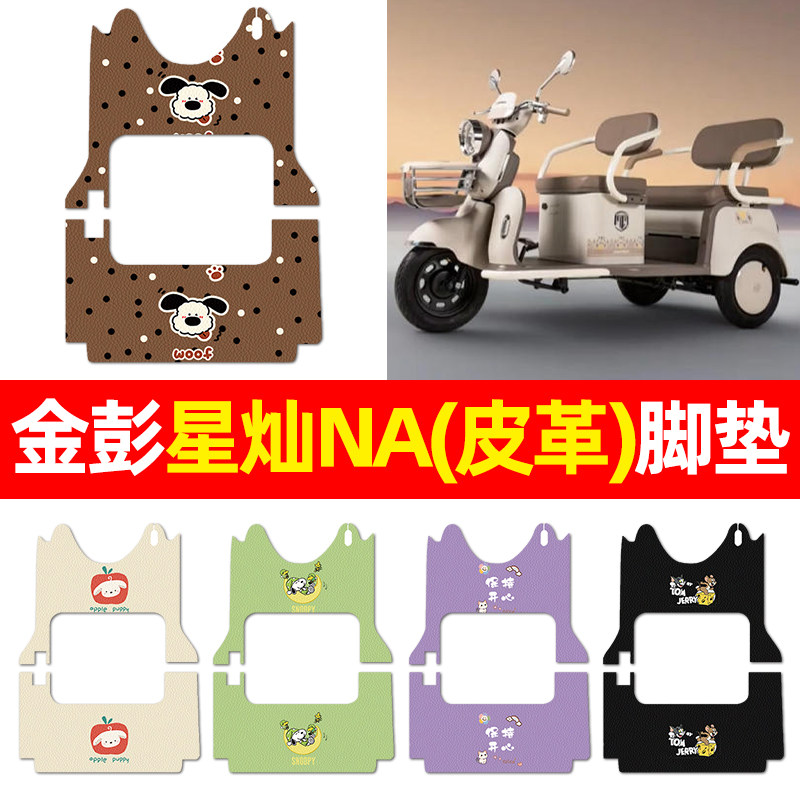 适用【金彭星灿NA】三轮车脚垫