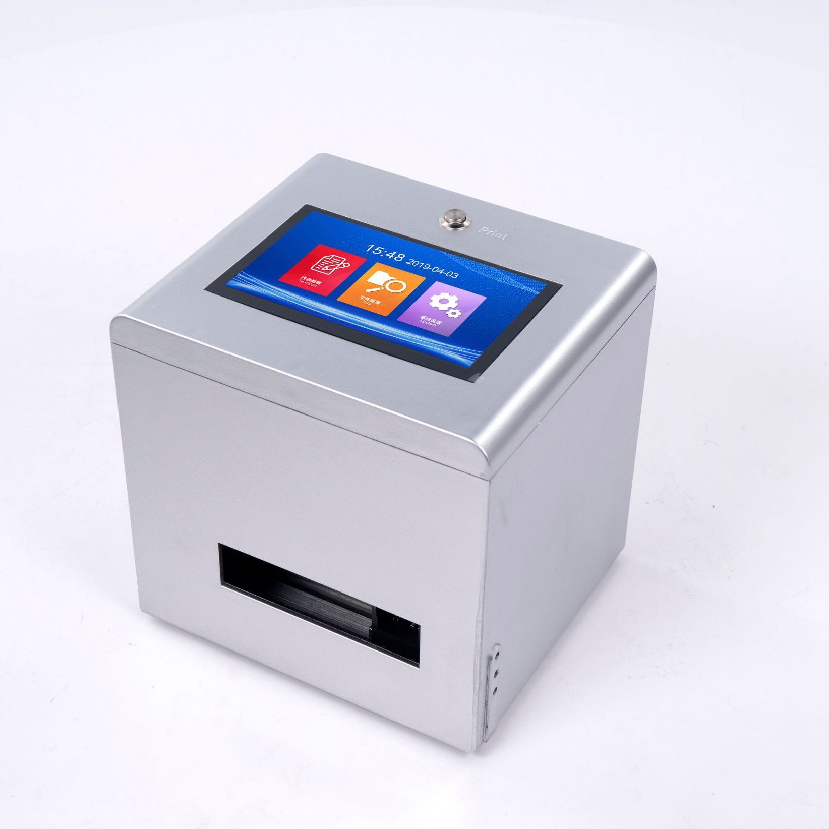 溯码OH1-L桌面台式免流水线手动半自动喷墨打印静态打码器喷码机