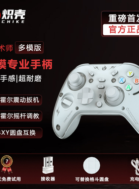炽壳魔术师游戏手柄pc电脑steam霍尔摇杆switch手柄宝可梦ZA连发