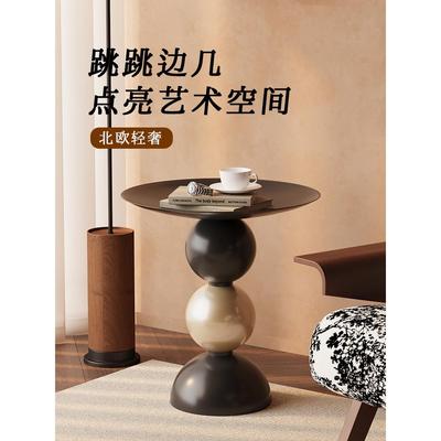 中古风沙发边几覆古可移动客厅小茶几简约现代创意卧室床头柜角几