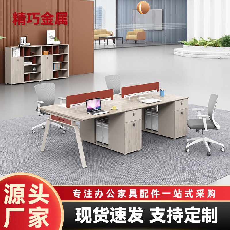 不锈钢餐桌办公桌腿支架经理职工办公桌腿餐台加工五角管支架