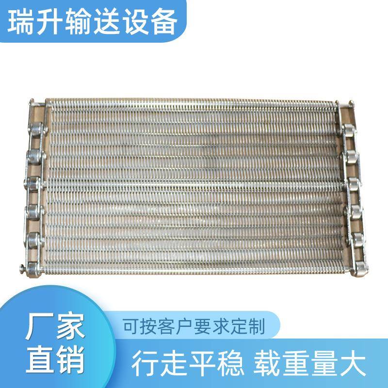 04不锈钢冷却网链热膜包机用人字形传送带激光切割乙型网带