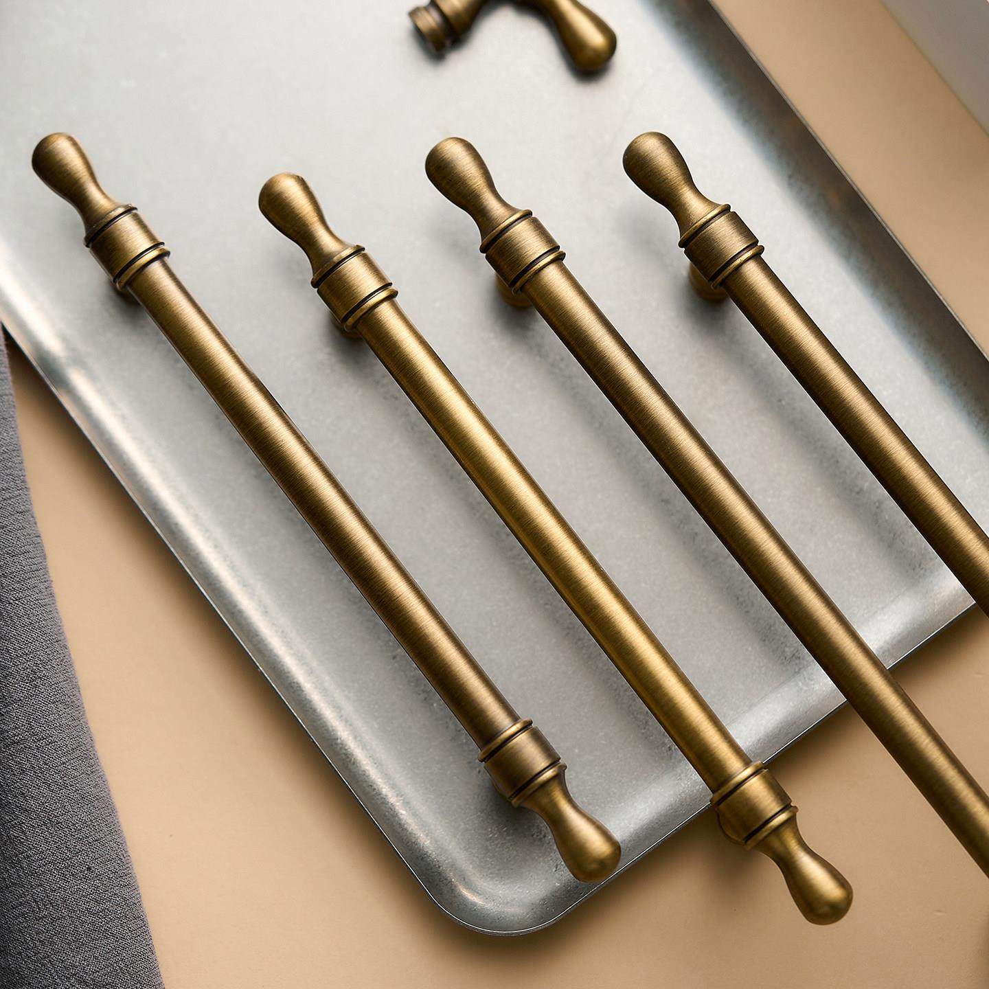 法式黄铜拉手衣柜门整体橱柜抽屉覆古柜子把手家俱鞋柜古铜色柜门,基础建材,小拉手,淘宝优惠券,粉丝福利购,淘宝优惠卷