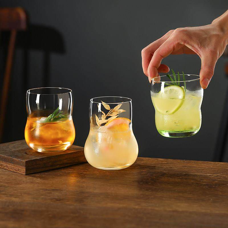 小众覆古风咖啡馆冰咖啡杯拿铁杯饮品杯鸡尾酒冰球杯玻璃杯子水杯,餐饮具,鸡尾酒杯,淘宝优惠券,粉丝福利购,淘宝优惠卷