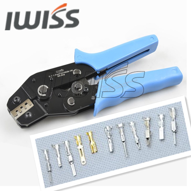 IWS-1550压接钳适用航空插头AMP安普170362-1安费诺卷针TYC压线钳