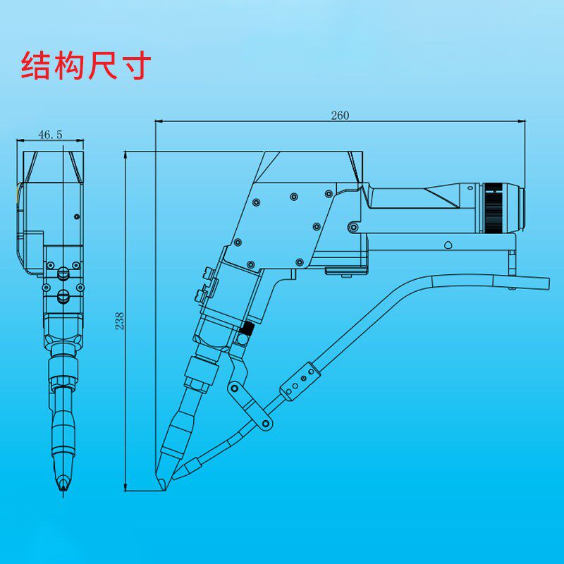 NS15SC-双摆手持激光焊接机 手持式焊接设备厂家多种焊接清洗模式