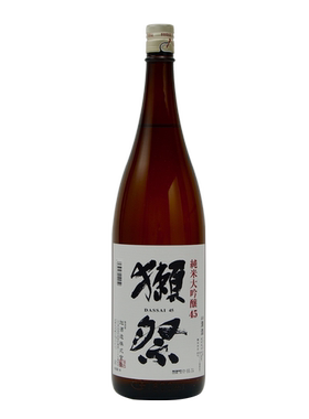 DASSAI 獭祭纯米大吟酿 四割五分 1800ml 裸瓶 无盒
